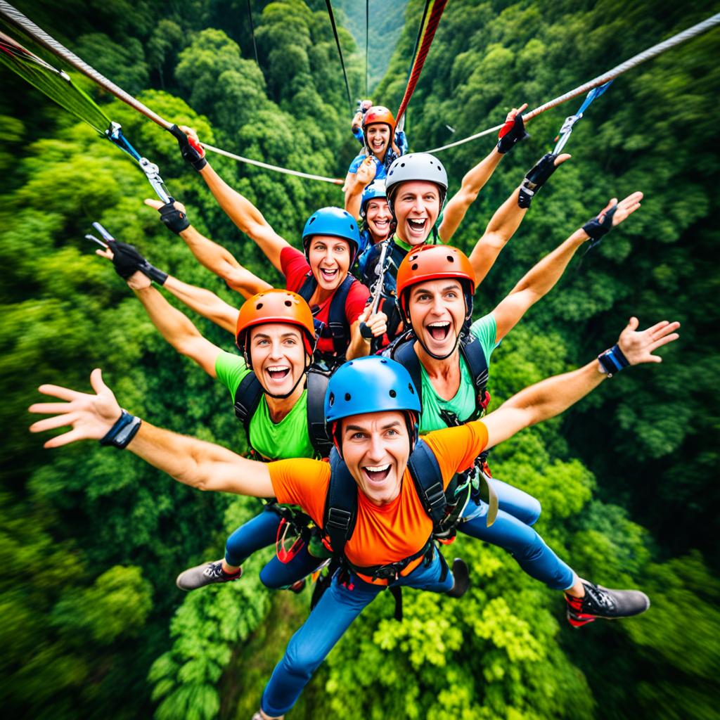 Jamaica zip lining