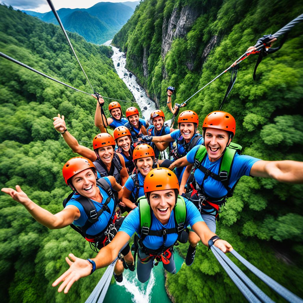 Jamaica zip lining