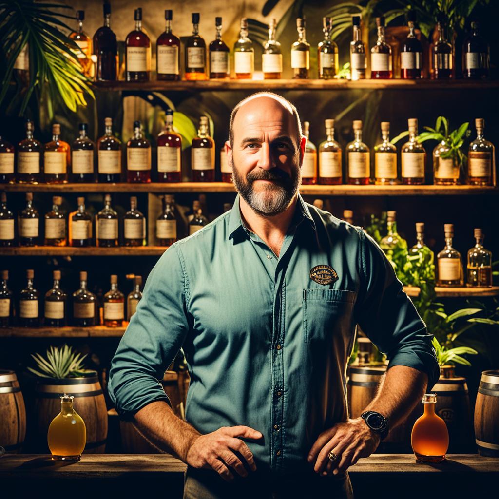 Jamaican rum blending